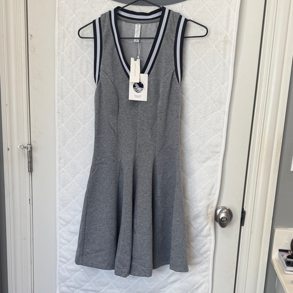 Daily Practice Dresses & Skirts - Gray Sleeveless Dress